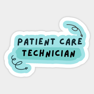 patient care technician Sticker